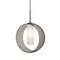 Besa Lighting Plato Cord Pendant, Smoke/Opal, Bronze Finish, 1x60W Incandescent 1JT-PLATOSM-BR - alternate 1